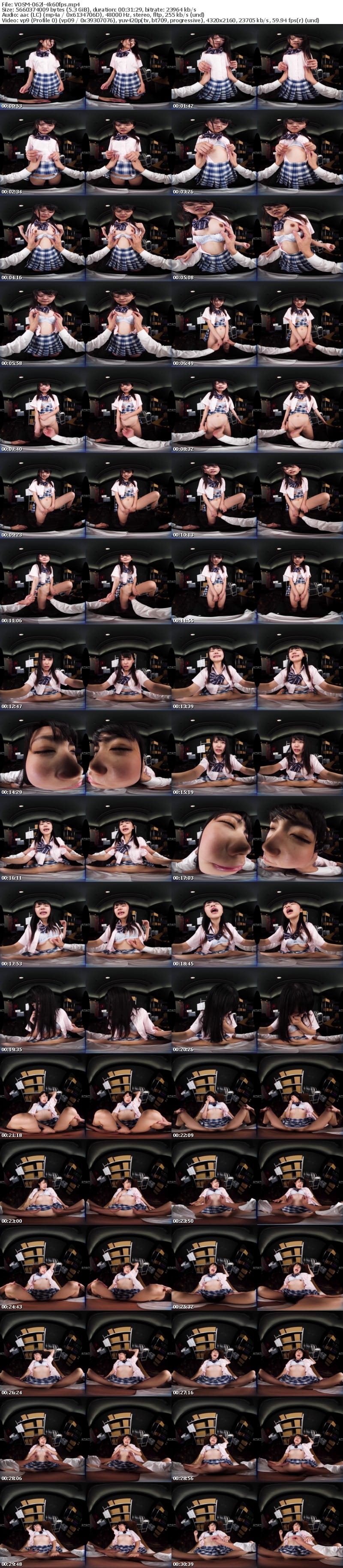 VOSM-062 【VR】HQ劇的超高画質 万引き犯をとっ捕まえて身体の隅々まで与える恥辱BEST 9人の制服美少女に中出し制裁480分