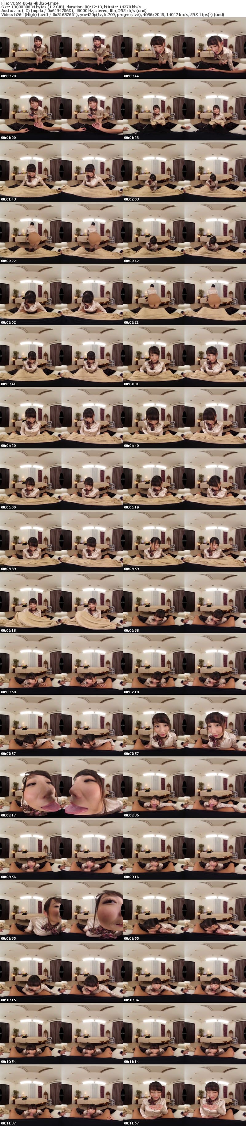 VOSM-064 【VR】HQ劇的超高画質 最大Mカップ10人の神乳娘 制服美少女・スポーツ少女・エステ嬢etc&#8230;あらゆるシチュエーションで爆乳祭4時間