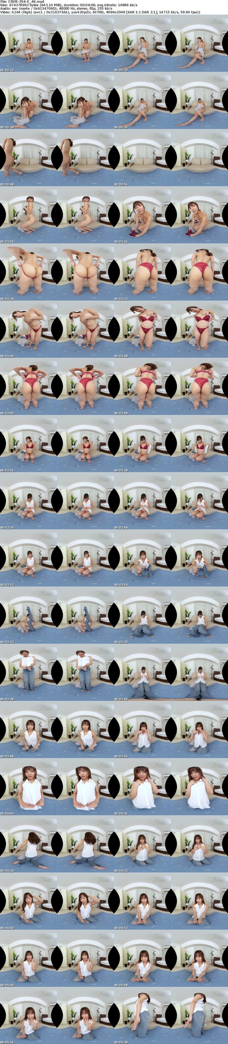 CRVR-356 【VR】【8KVR】ヤリたい時に現れて一発ヤったら去っていく…隣のお姉さんの性欲強めな美尻は今日も僕の指を求めてる 水川潤