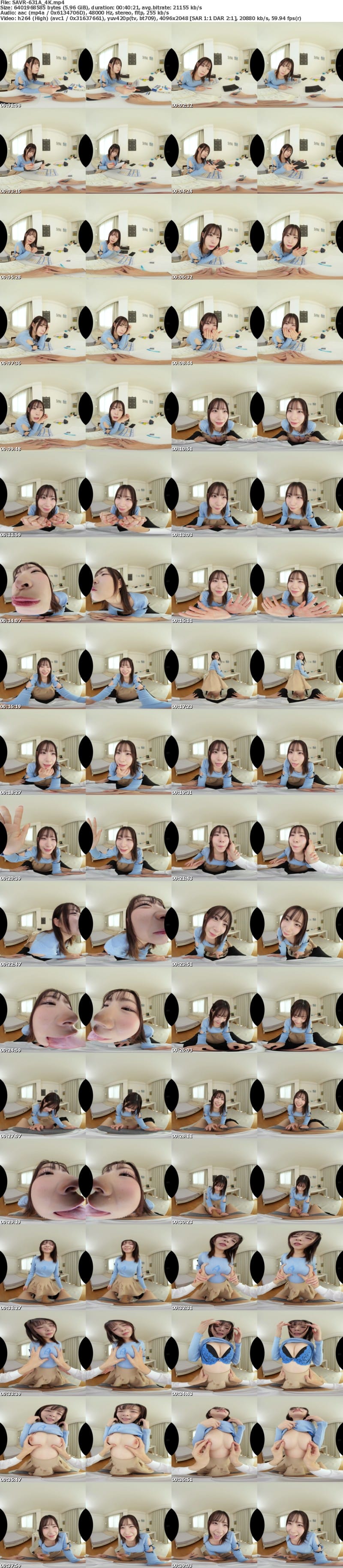 SAVR-631 【VR】大人のとろける接吻…教えてあげる いつも至近距離で勉強も恋愛もSEXも教えてくれる美女家庭教師 沙月恵奈